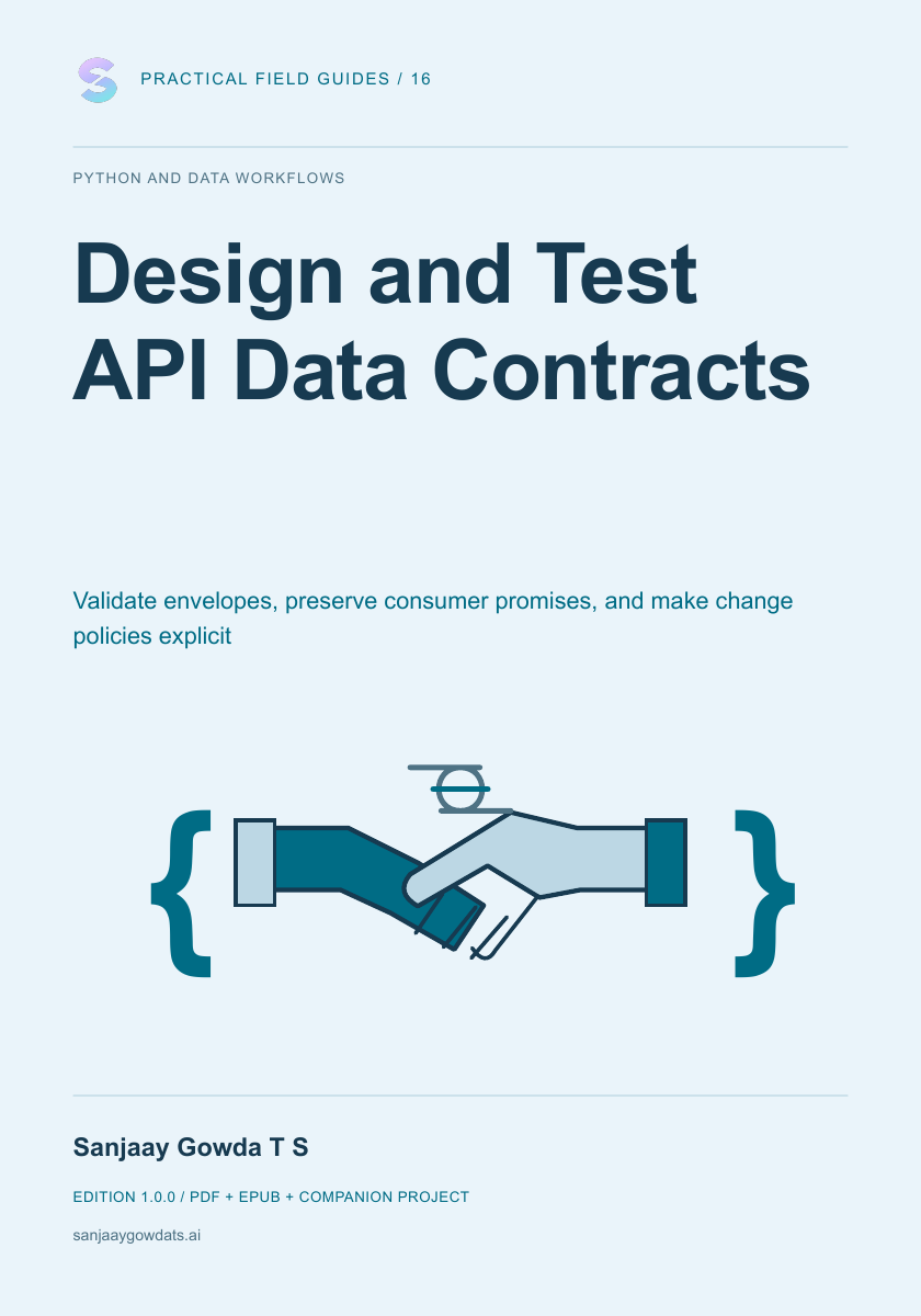 Design and Test API Data Contracts - book cover