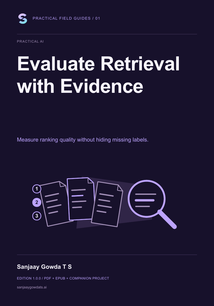 Evaluate Retrieval with Evidence - book cover