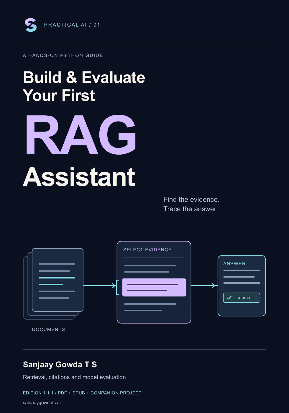 Build and Evaluate Your First RAG Assistant - book cover